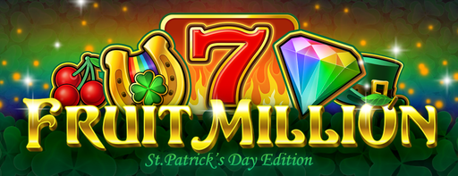 Find all the gold and lucky clovers in the new Fruit Million slot edition