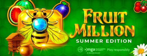 Summer edition of Fruit Million slot is available for players