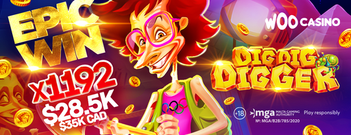 Over 28K$ won in just a few minutes: Dig Dig Digger slot by BGaming gifts players with explosive winnings!